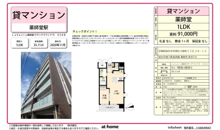 LaSante薬師堂 0