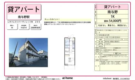 レオパレスリバーヴィレッジM 0