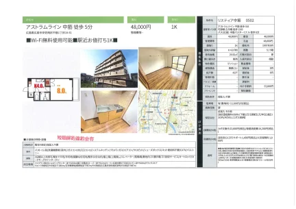 リスティア中筋 0502 0502号 0