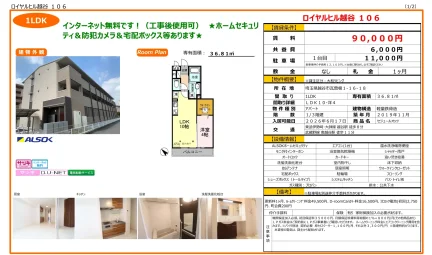 ロイヤルヒル越谷 106 106号 0