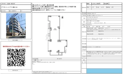プラネソシエプラス旗の台 001号室 0