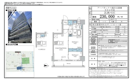アーバネックス錦糸公園Ⅲ 802号 0