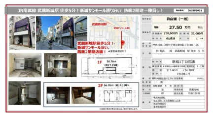 新城1丁目店舗 0