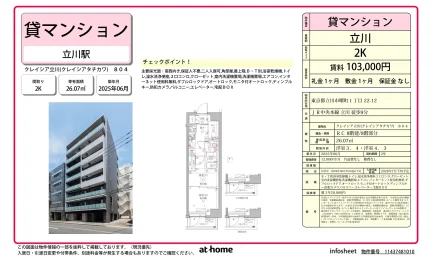 クレイシア立川 0