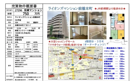 ライオンズマンション前橋本町 302号 0