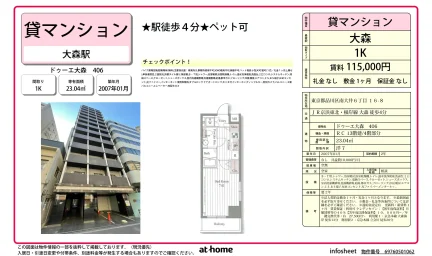 ドゥーエ大森 0