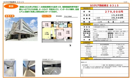 カスタリア西船橋Ⅱ 31号 0