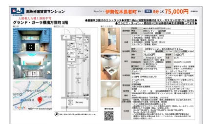 GALA 高級分譲賃貸マンション 1K 0
