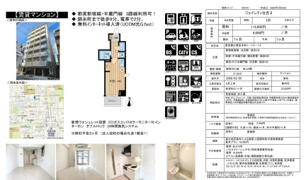 ジョイシティ住吉Ⅱ 604号室 0