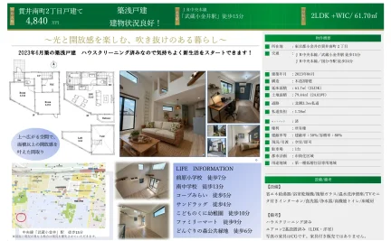 JR中央本線貫井南町2丁目戸建て 0