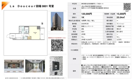 La Douceur 田端 0801号 0