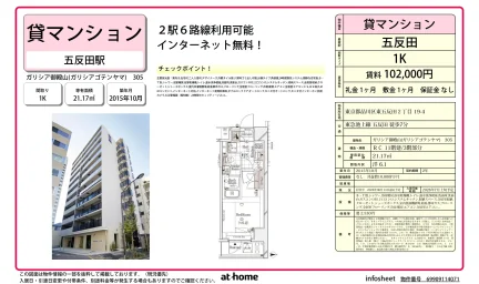 ガリシア御殿山 305号 0