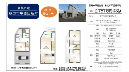 Brand New 3-Bedroom House in Kaida shimmachi 2