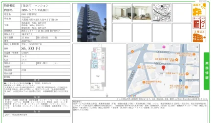 BPRレジデンス新梅田 0301 0