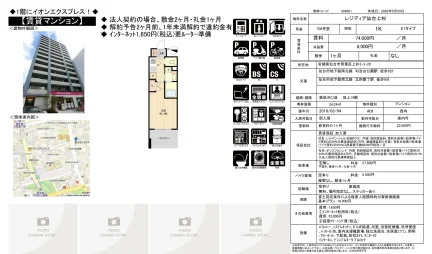レジディア仙台上杉 706号室 0