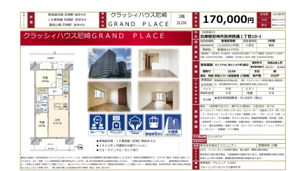 クラッシィハウス尼崎 3号 0