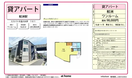 エスパシオ品川大井 101 101号 0
