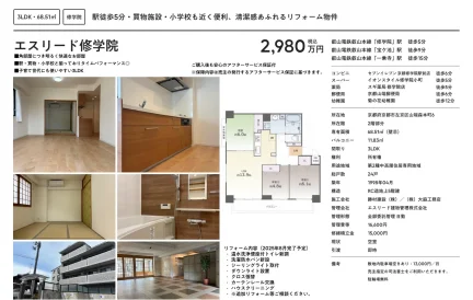 エスリード修学院 2階部分 0