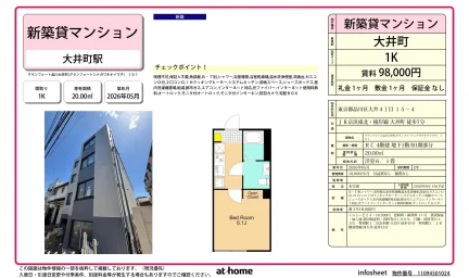 グランフォート品川大井町 101号 0