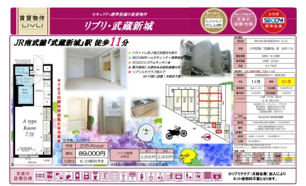 リブリ武蔵新城 0