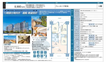 ドレッセ二子新地 13号 0