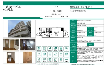三和第一ビル 602号 0