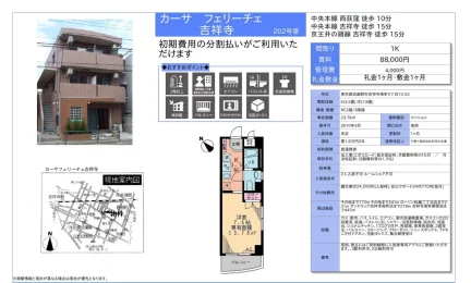 カーサフェリーチェ吉祥寺 202号室 0