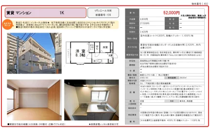 リヴィエール木町 106号 0