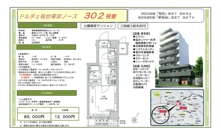 ドルチェ桜台東京ノース 302号 0