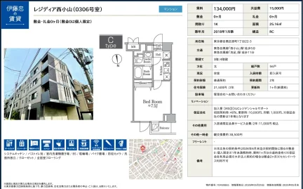 レジディア西小山 0306号 0