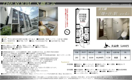 THE ROOM S幡ヶ谷 203 0