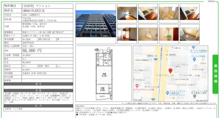 URBAN FLATS江坂 1201号 0