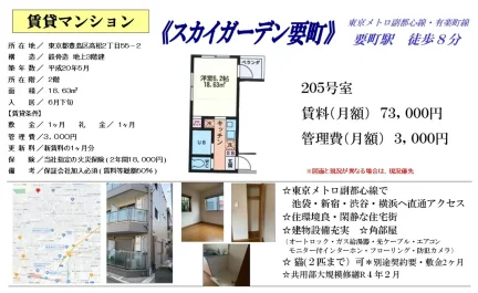 《スカイガーデン要町》 205号 0