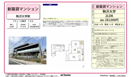 アチェーロ駒沢 106号 0