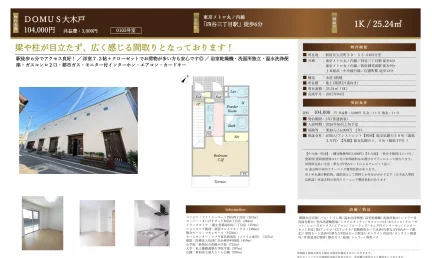 DOMUS 大木戸 0103号 0