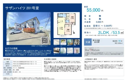 サザンハイツ 201号 0