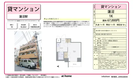 ライオンズマンシヨン蒲田第2 0