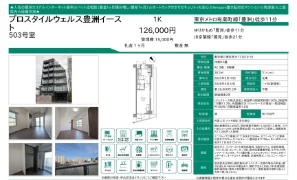 豊洲エリア 503号 0