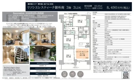 リソシエレスティーナ御所南 3階 0