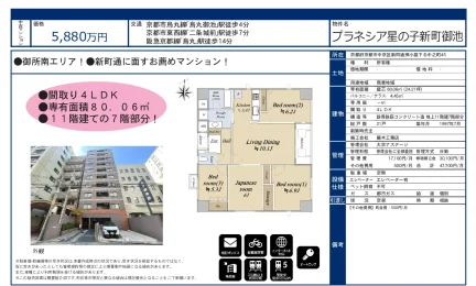 プラネシア星の子新町御池 0
