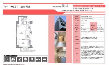 IVY WEST 303号 0