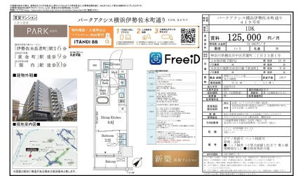 パークアクシス横浜伊勢佐木町通り 419号 0