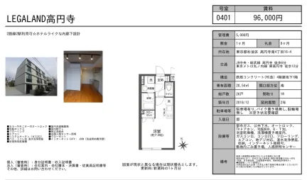 LEGALAND 高円寺 0401 0