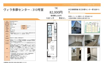ヴィラ多摩センター 310号 0