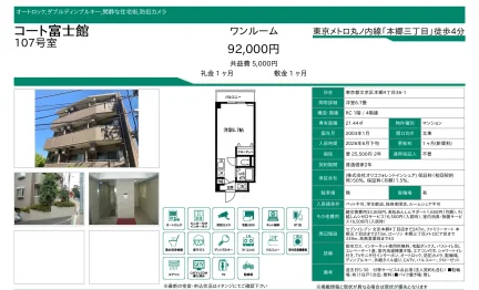 コート富士館 107号 0