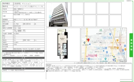 エスリードレジデンス大阪グランノース 0806号 0