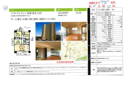 アスレ東原Ⅱ番館 901 0