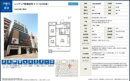 レジディア新御徒町 1103号 0