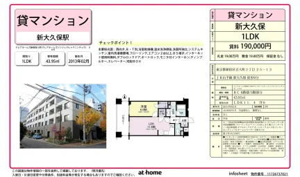 クレアホームズ新宿百人町 0