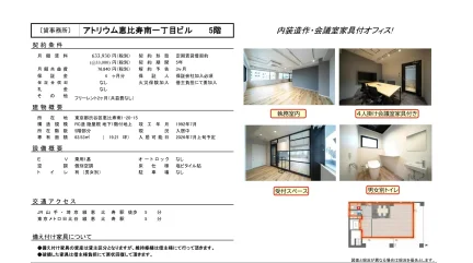 アトリウム恵比寿南一丁目ビル 5階 0